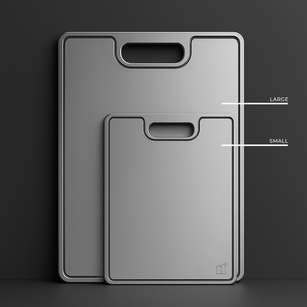 100% Pure Titanium Cutting Board V2
