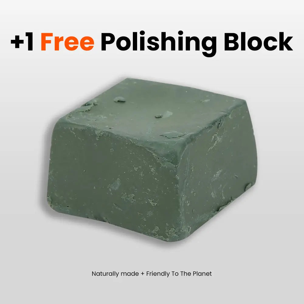 LEATHER STROPPING BLOCK + POLISHING BLOCK