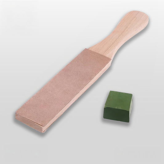 LEATHER STROPPING BLOCK + POLISHING BLOCK