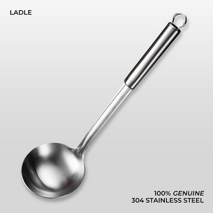 STAINLESS STEEL ESSENTIAL UTENSILS SET