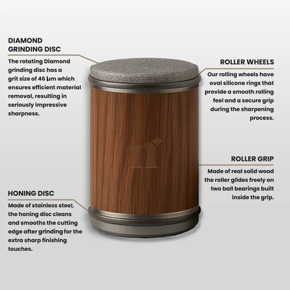 DIAMOND ROLLING KNIFE-SHARPENER SET