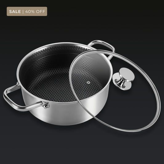 PureClad™ - Family Hybrid Pot | With Lid