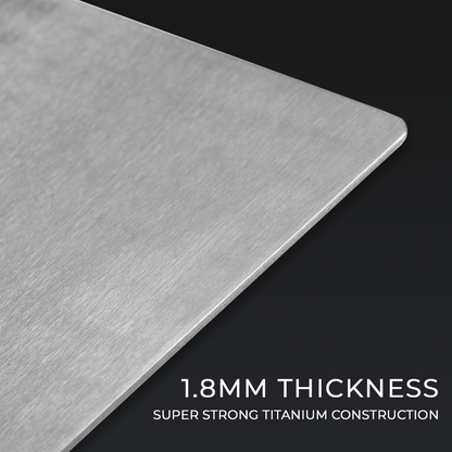 100% Pure Titanium Cutting Board V1