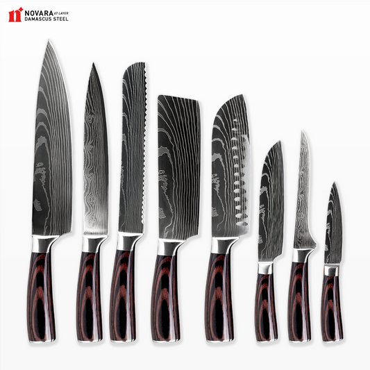 Bonsai (盆栽の木) - Damascus Steel Knives